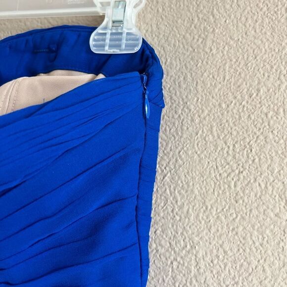 Monique Lhuillier Silk Crepe Dress - Picture 6 of 8